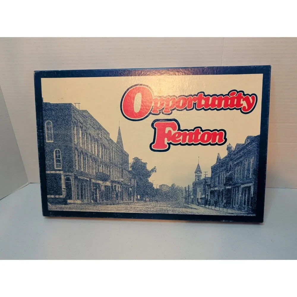 RARE VTG Opportunity Fenton MI Board Game 1979 Ameri-Game